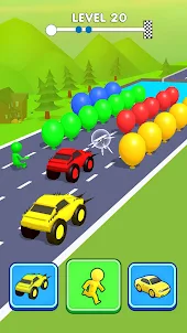 變形者- 樂趣賽車遊戲