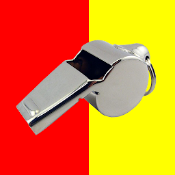 Icon image Whistle, Yellow & Red Card