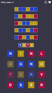 Palette Word Game