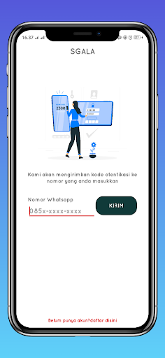 Android application SGALA screenshort