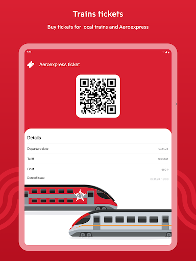 Screenshot of Moscow transport