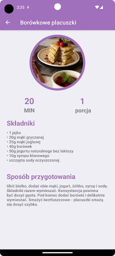FODMAP Asystent Screen 3