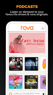 rova – radio, music & podcasts Screenshot