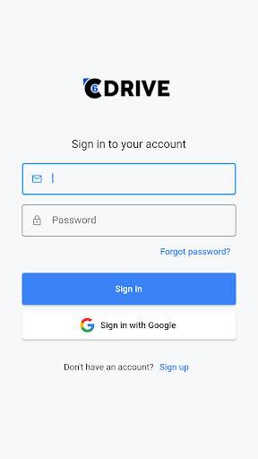 Android application C6 Drive screenshort