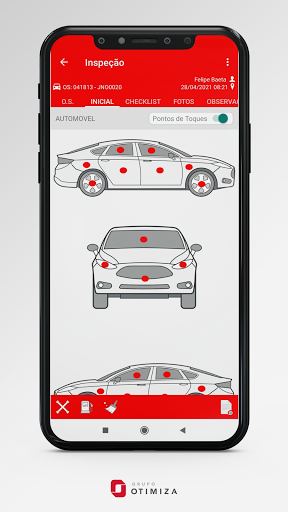 Android application Checklist Digital screenshort