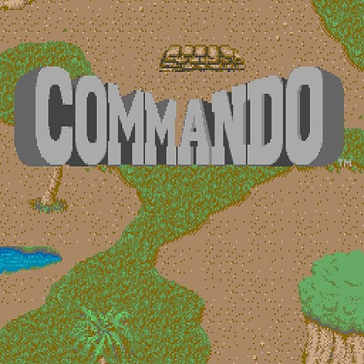 C64 Commando logo