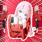 Cover Image of Tải xuống Darling in the Franxx stickers for Whatsapp 1.2 APK