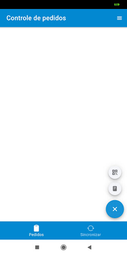 Android application SGR Pedidos screenshort