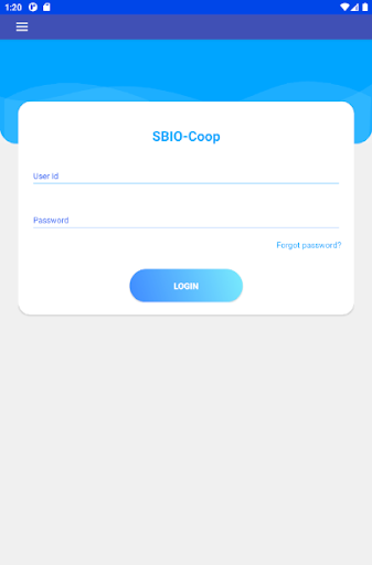 Android application SBIO-COOP Shillong screenshort