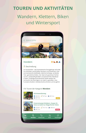 Android application Alpe Adria Karavanke/Karawanke screenshort