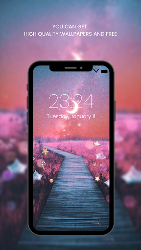 Screenshot of Cute Girly Wallpaper HD
