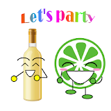 Party Sticker GIF Free icon