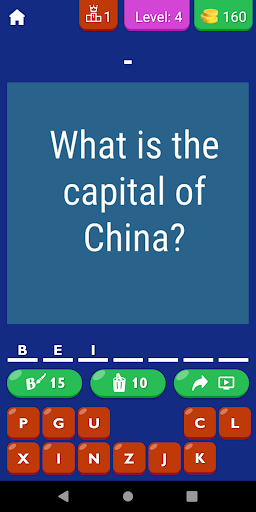 Guess The Capital Game
