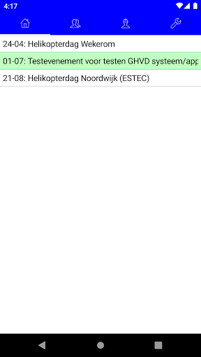 Android application GHVD screenshort
