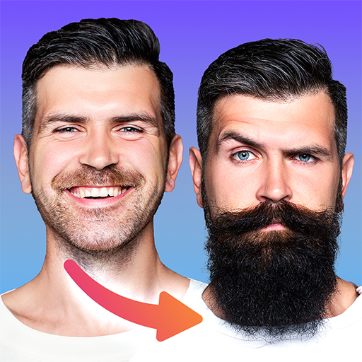Beard App: Mustache, Hair Edit  Icon
