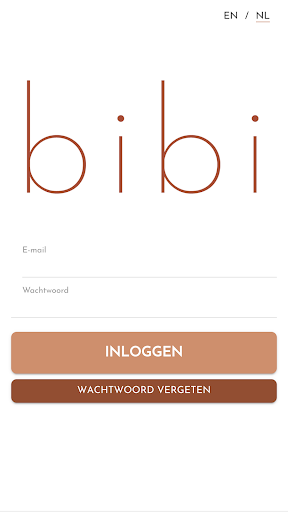 Android application BIBI fitstudio screenshort