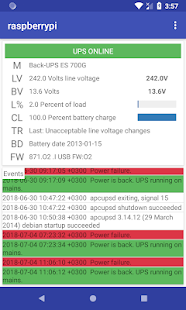 APCUPSD Monitor - Remote UPS Battery Monitor