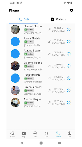 Tottak: Chat, Call, Photo Screen 3