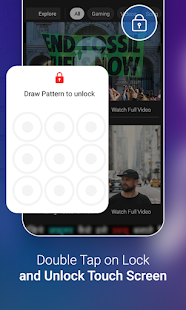 Mobile Touch Screen Lock Screenshot