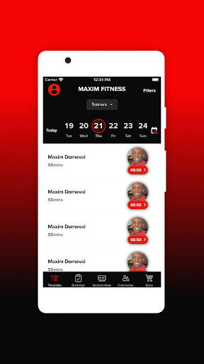 MAXIM FITNESS MARKHAM Screen 3