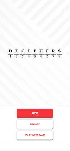 Android application Deciphers screenshort
