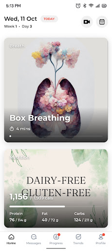 HolisticWellnessApp Screen 2