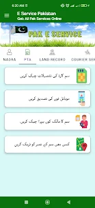 Pak Nadra & Online E-Services