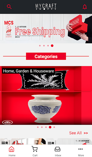 Android application MyCraftShoppe screenshort