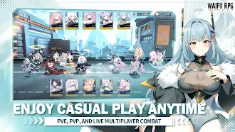 Game screenshot Goddess of Fate: Waifu RPG apk download