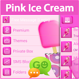 GO SMS Pink Ice Cream icon