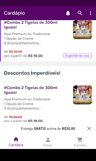 Santo Açaí ® Screen 2