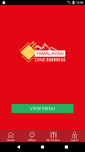 Android application Himalayan Dine Barrhead screenshort