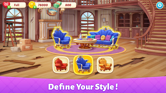 Baby Mansion-home makeover Varies with device screenshots 1