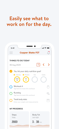 Copper State FIT Screen 2