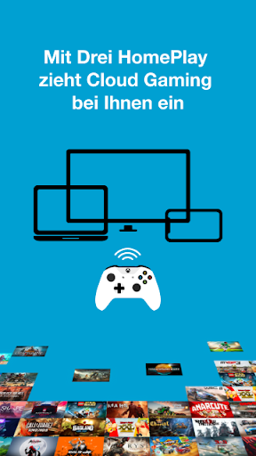 Android application Drei HomePlay screenshort