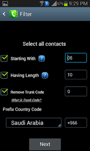 Add Country Code