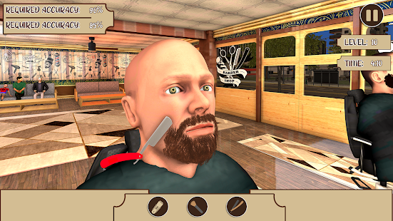 Barber Shop Hair Cutting Game 2021: Hair Cut Salon 1.0.4 screenshots 6