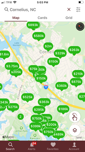 Android application IJ Home Search screenshort