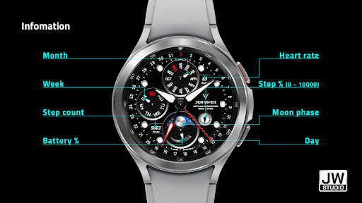JWSTUDIO_A_009 watchface Screen 2