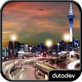 Night City Live Wallpaper HD icon