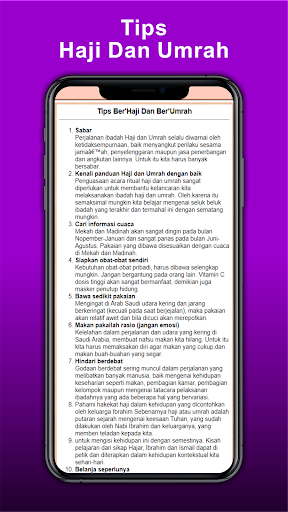 Panduan Haji Dan Umrah Lengkap Screen 3