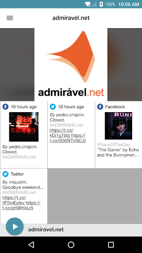 Android application admiravel.net screenshort