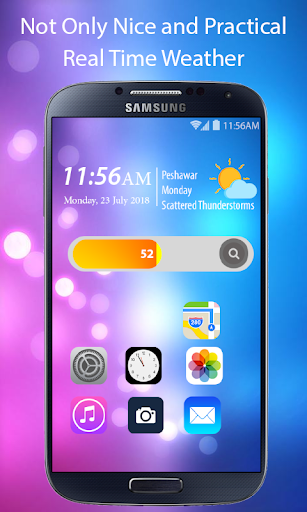 Phone x launcher With OS11 Theme  Control Center