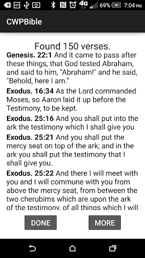 Crossword Project Bible Screen 2