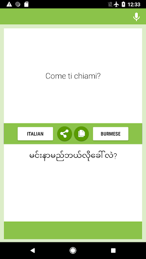 Italian-Burmese Translator Screenshot 4 - AppWisp.com