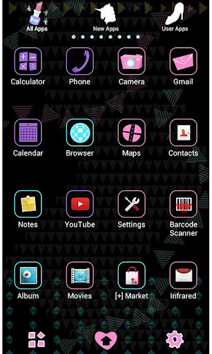 Cute Wallpaper Neon Kiss Screen 3