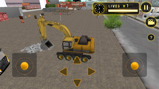 Real Heavy Excavator Crane For PC installation