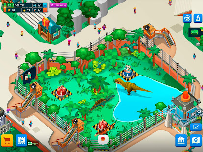 Idle Dinosaur Park Tycoon apkdebit screenshots 9