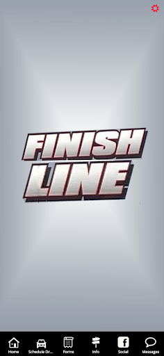 Android application Finish Line screenshort