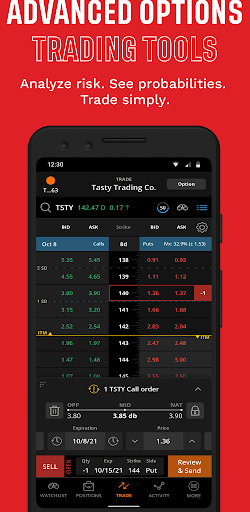 tastytrade: Invest & Trade Screen 3